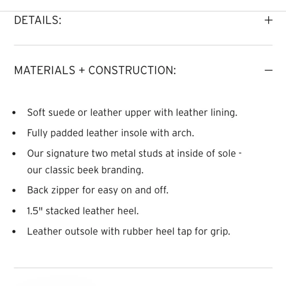 beek falcon leather